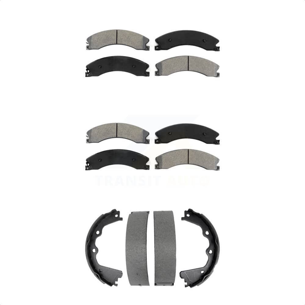 Transit Auto - KSN-100937 - Front and Rear Disc Brake Pad Kits