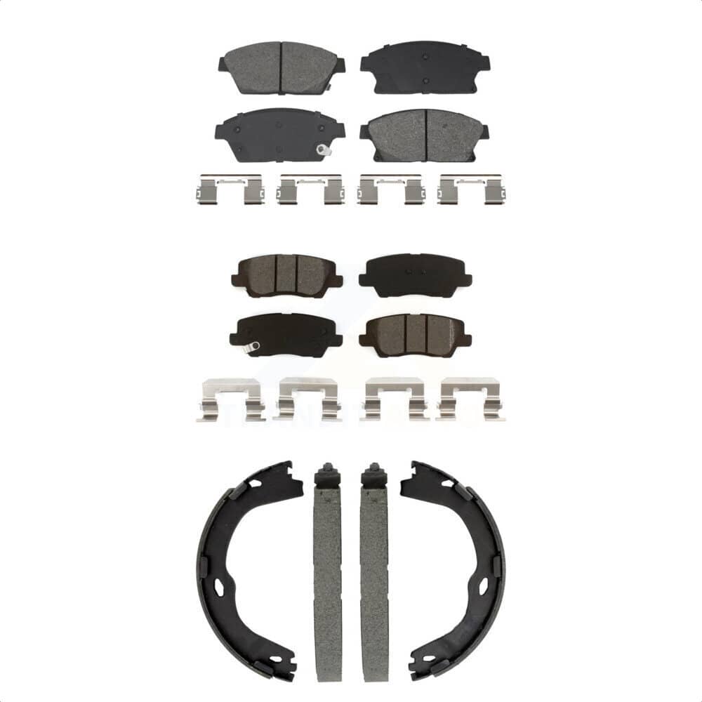 Transit Auto - KSN-100939 - Front and Rear Disc Brake Pad Kits
