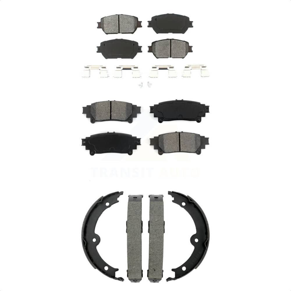 Transit Auto - KSN-100952 - Front and Rear Disc Brake Pad Kits