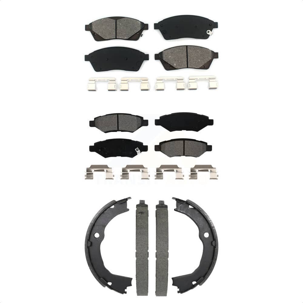 Transit Auto - KSN-100954 - Front and Rear Disc Brake Pad Kits