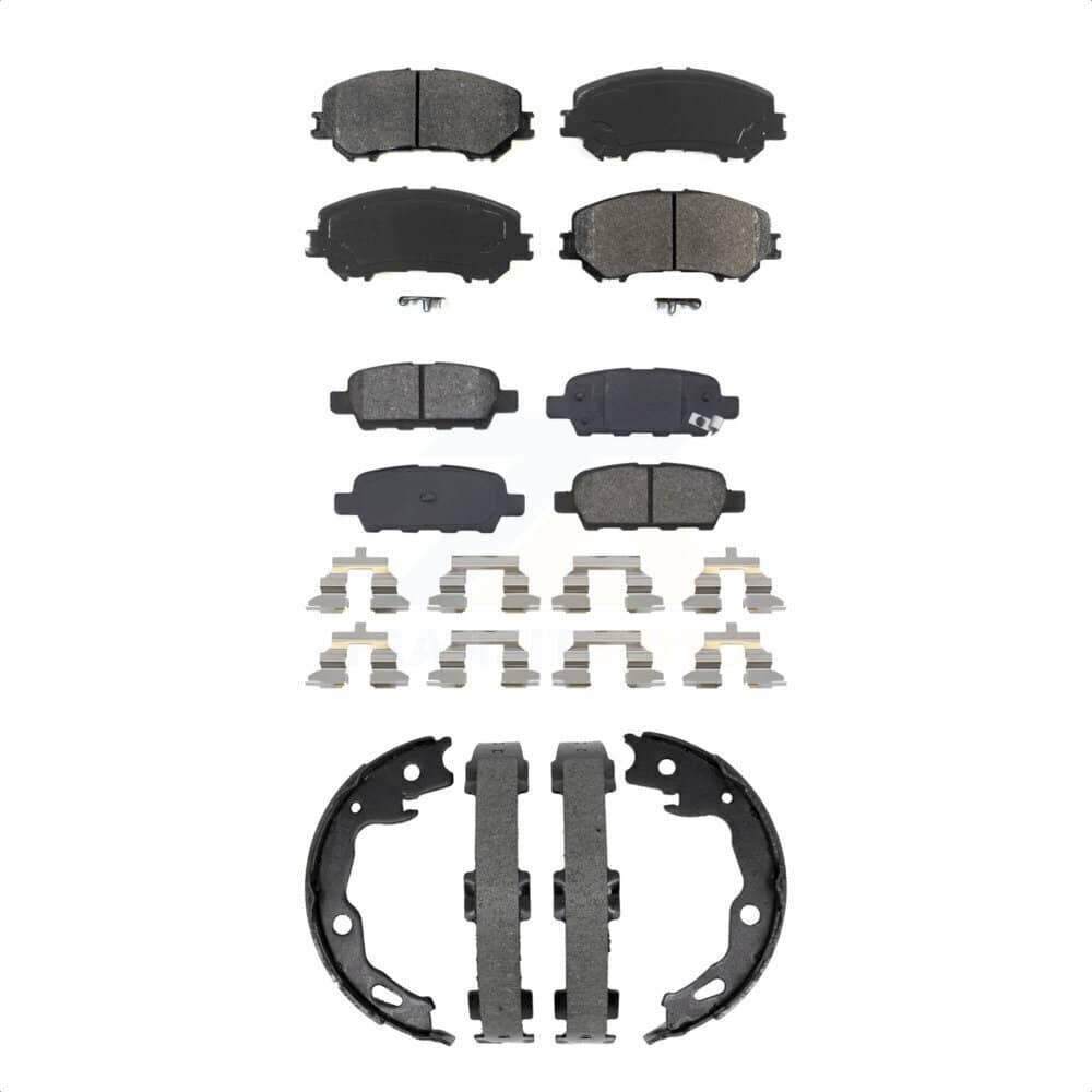 Transit Auto - KSN-100955 - Front and Rear Disc Brake Pad Kits