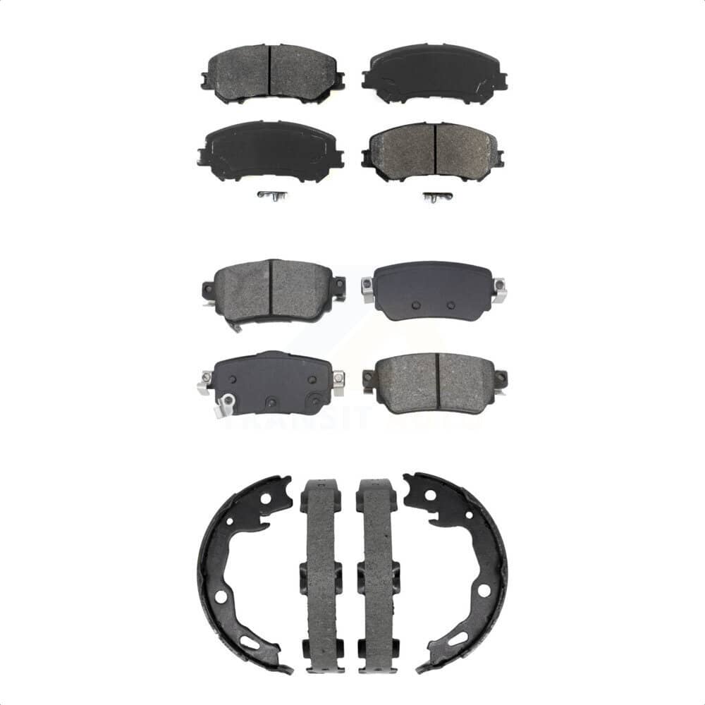Transit Auto - KSN-100958 - Front and Rear Disc Brake Pad Kits