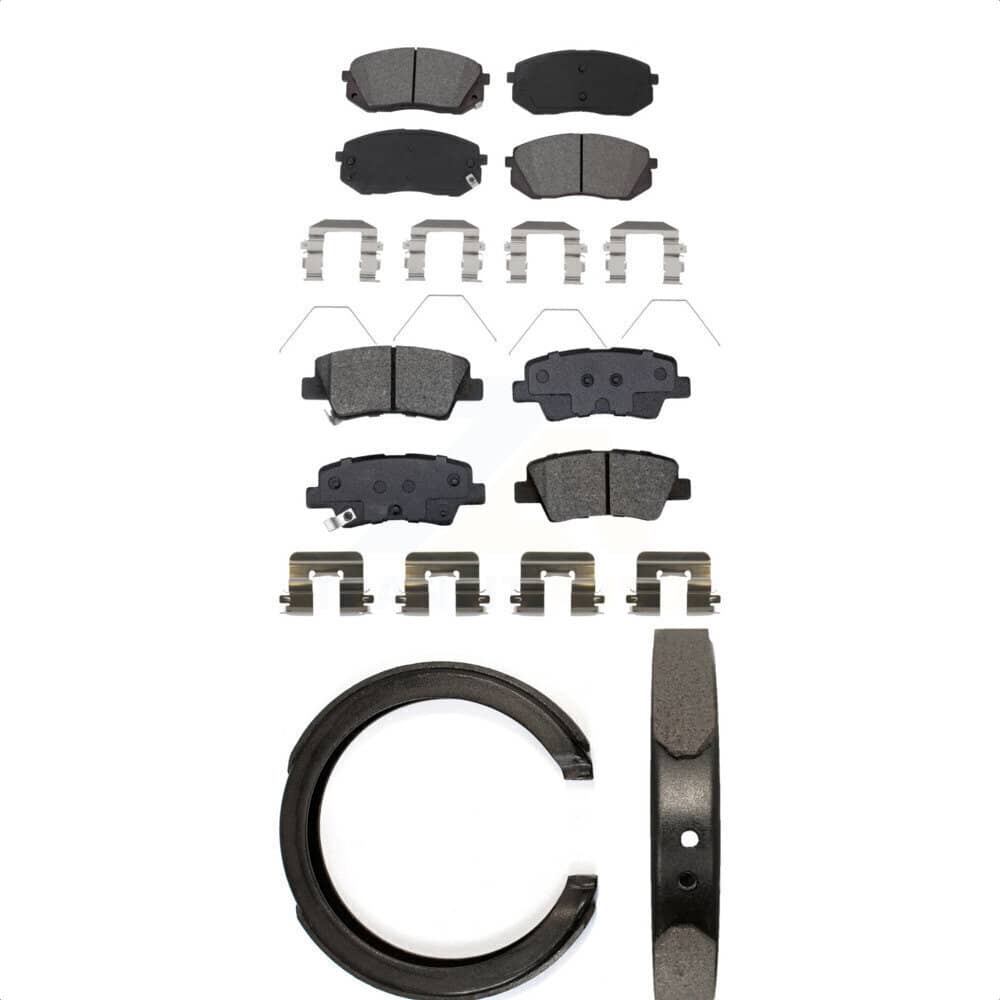 Transit Auto - KSN-100968 - Front and Rear Disc Brake Pad Kits