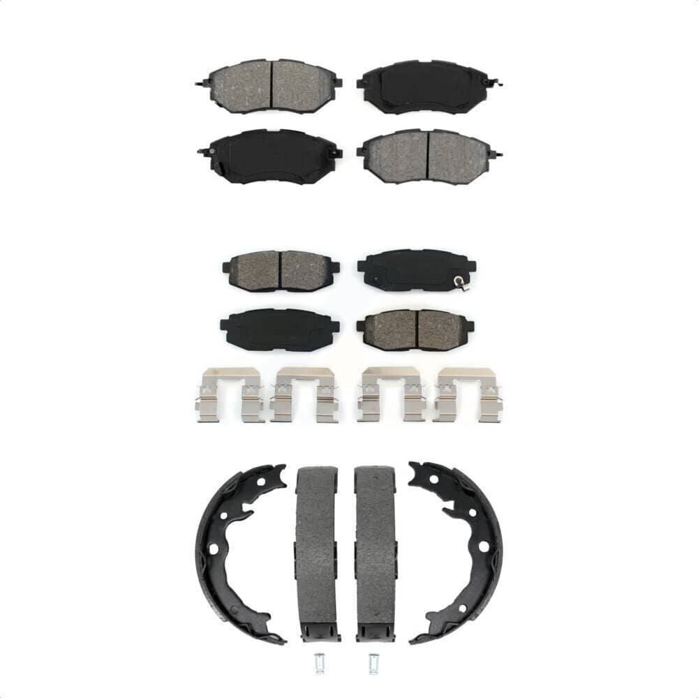 Transit Auto - KSN-100970 - Front and Rear Disc Brake Pad Kits
