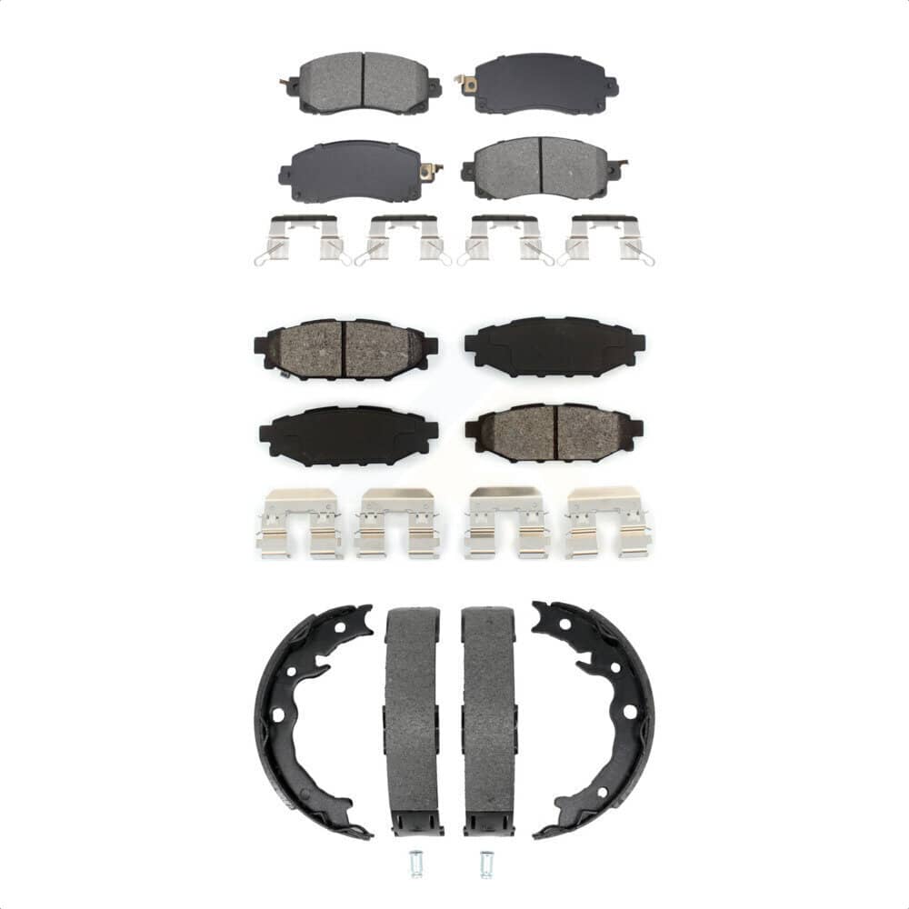 Transit Auto - KSN-100971 - Front and Rear Disc Brake Pad Kits