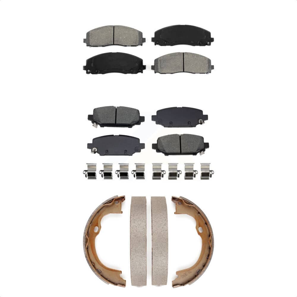 Transit Auto - KSN-100975 - Front and Rear Disc Brake Pad Kits