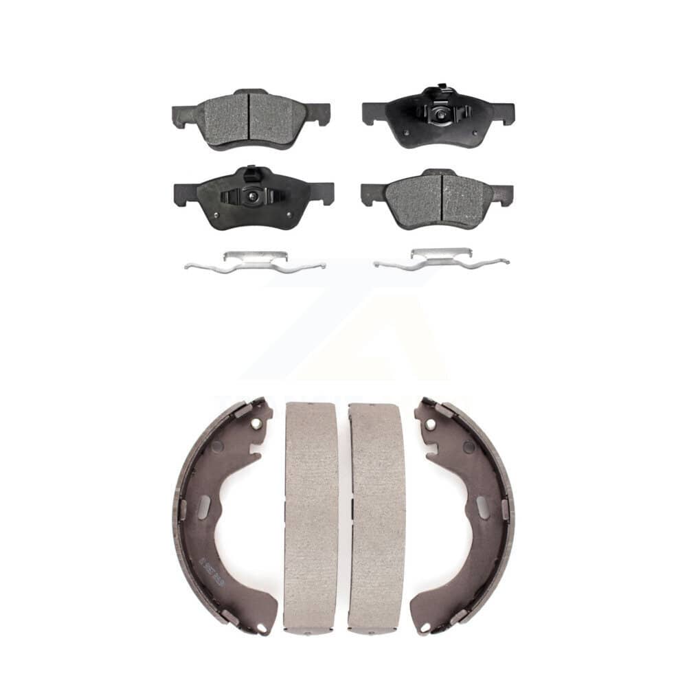 Transit Auto - KTN-100009 - Front and Rear Disc Brake Pad Kits