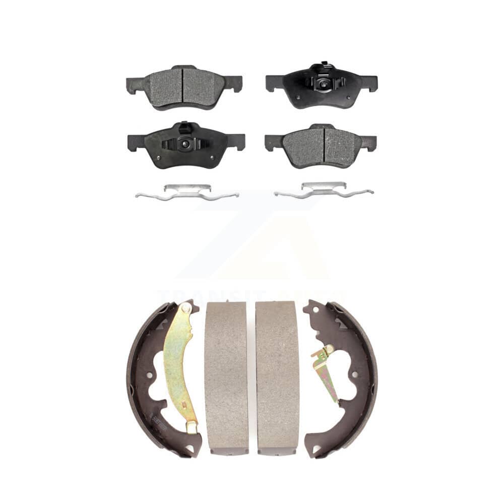 Transit Auto - KTN-100010 - Front and Rear Disc Brake Pad Kits