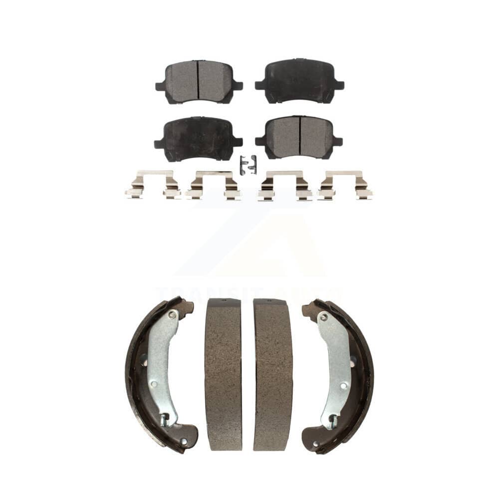 Transit Auto - KTN-100019 - Front and Rear Disc Brake Pad Kits