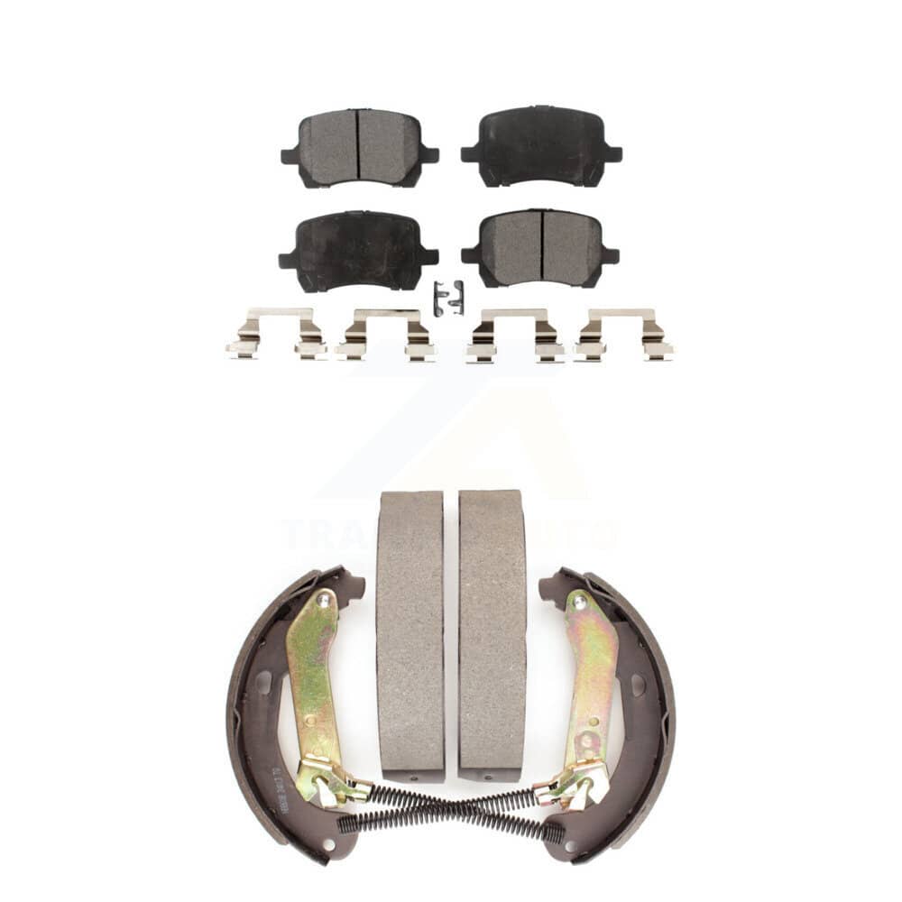 Transit Auto - KTN-100021 - Front and Rear Disc Brake Pad Kits