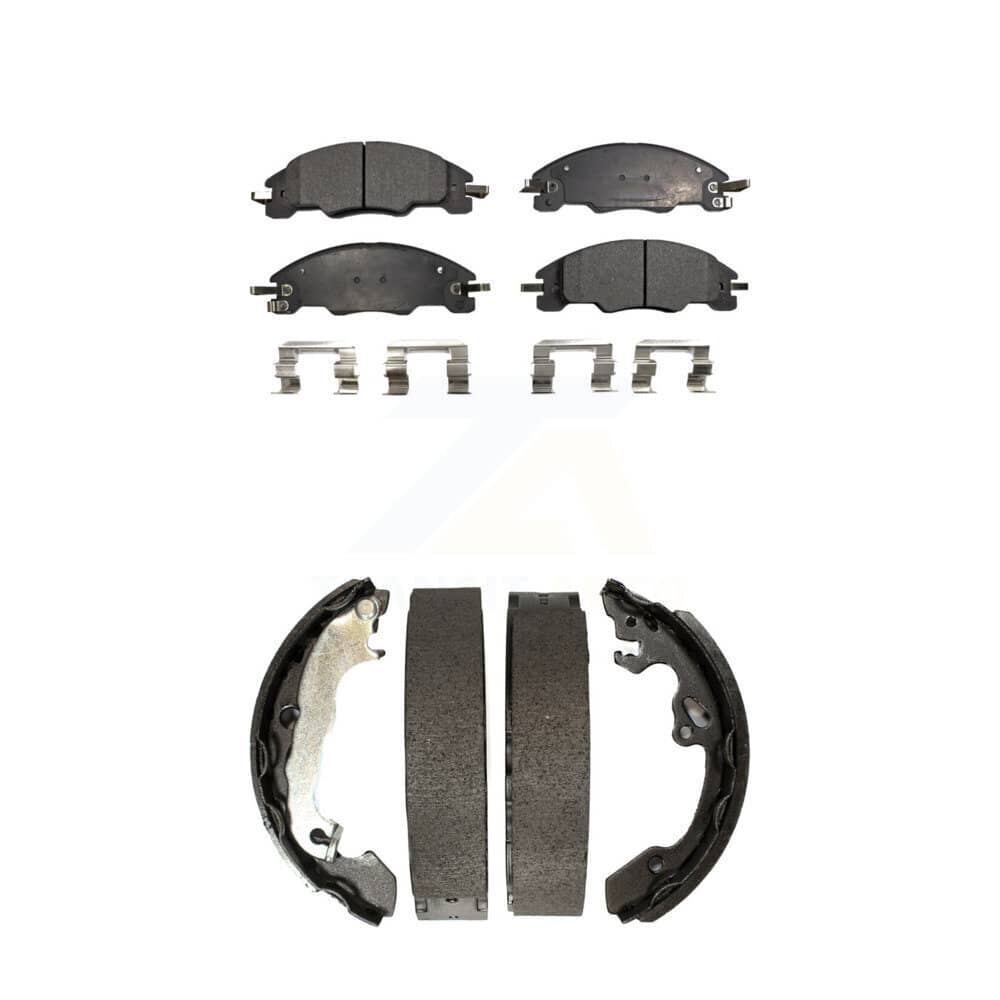 Transit Auto - KTN-100030 - Front and Rear Disc Brake Pad Kits