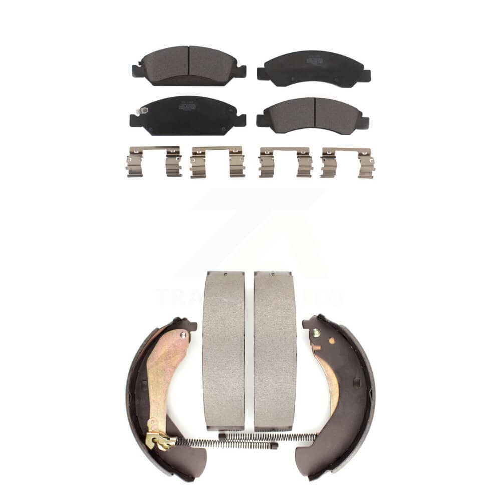 Transit Auto - KTN-100032 - Front and Rear Disc Brake Pad Kits
