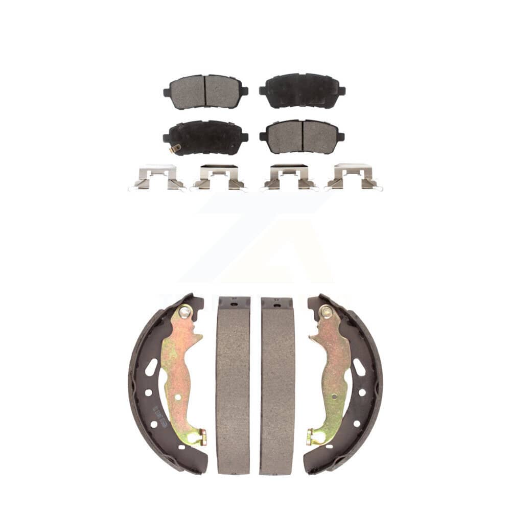 Transit Auto - KTN-100035 - Front and Rear Disc Brake Pad Kits
