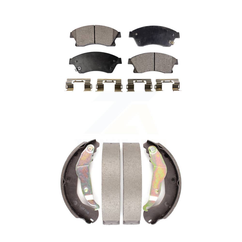 Transit Auto - KTN-100038 - Front and Rear Disc Brake Pad Kits