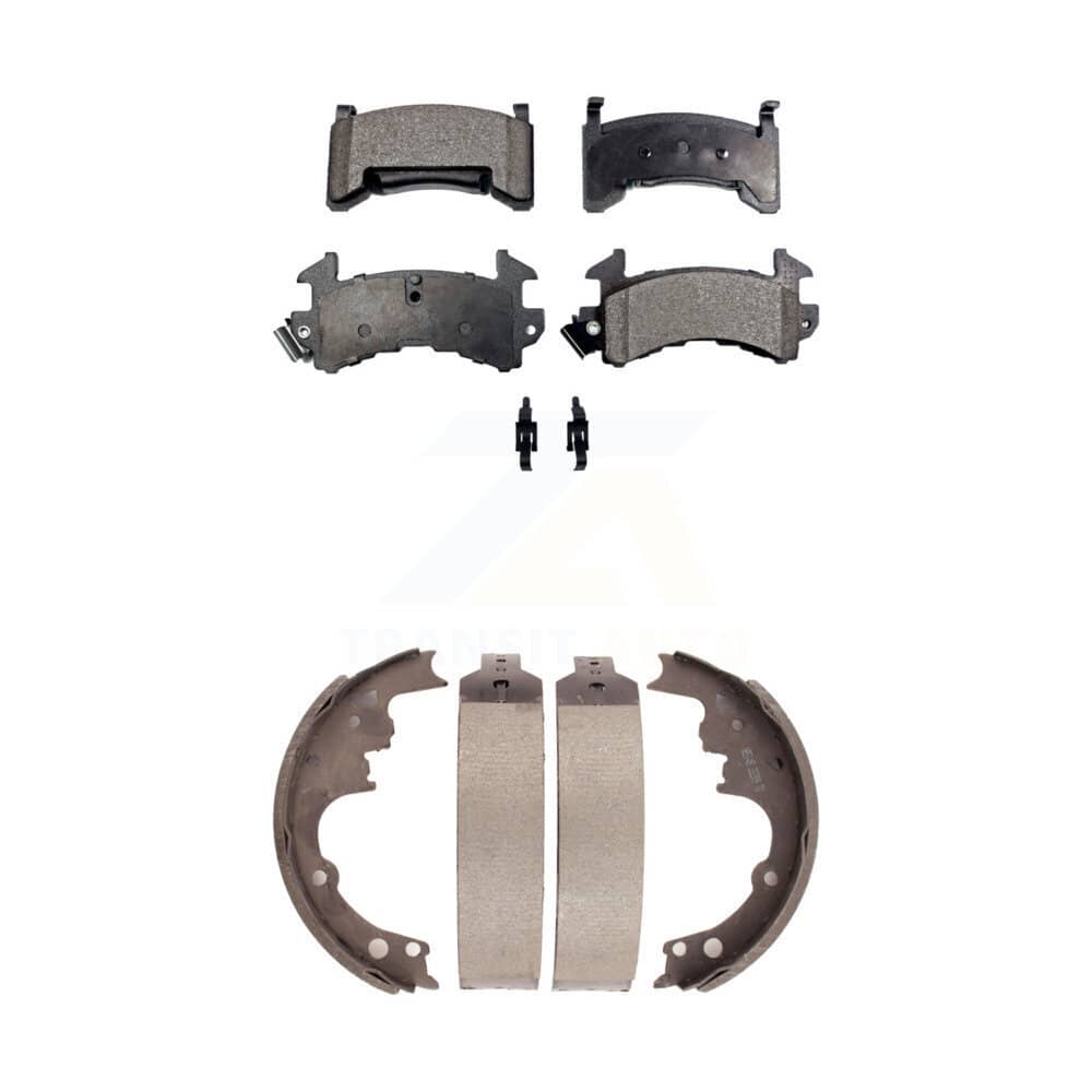 Transit Auto - KTN-100041 - Front and Rear Disc Brake Pad Kits