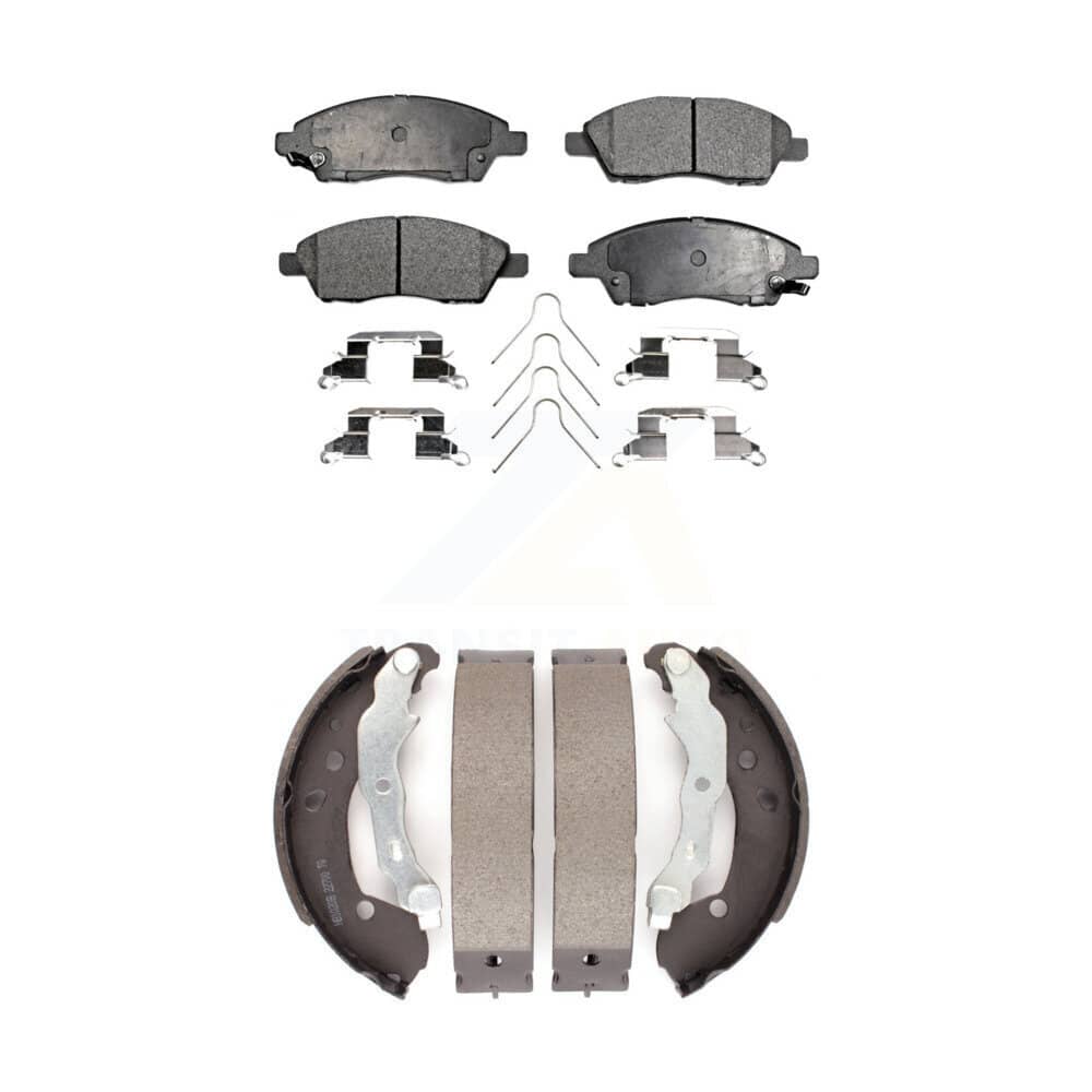 Transit Auto - KTN-100044 - Front and Rear Disc Brake Pad Kits