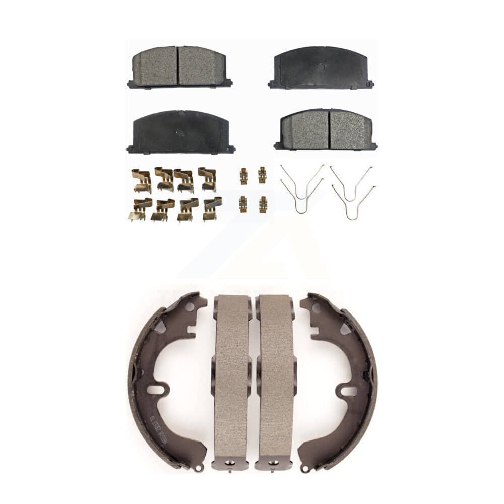 Transit Auto - KTN-100047 - Front and Rear Disc Brake Pad Kits