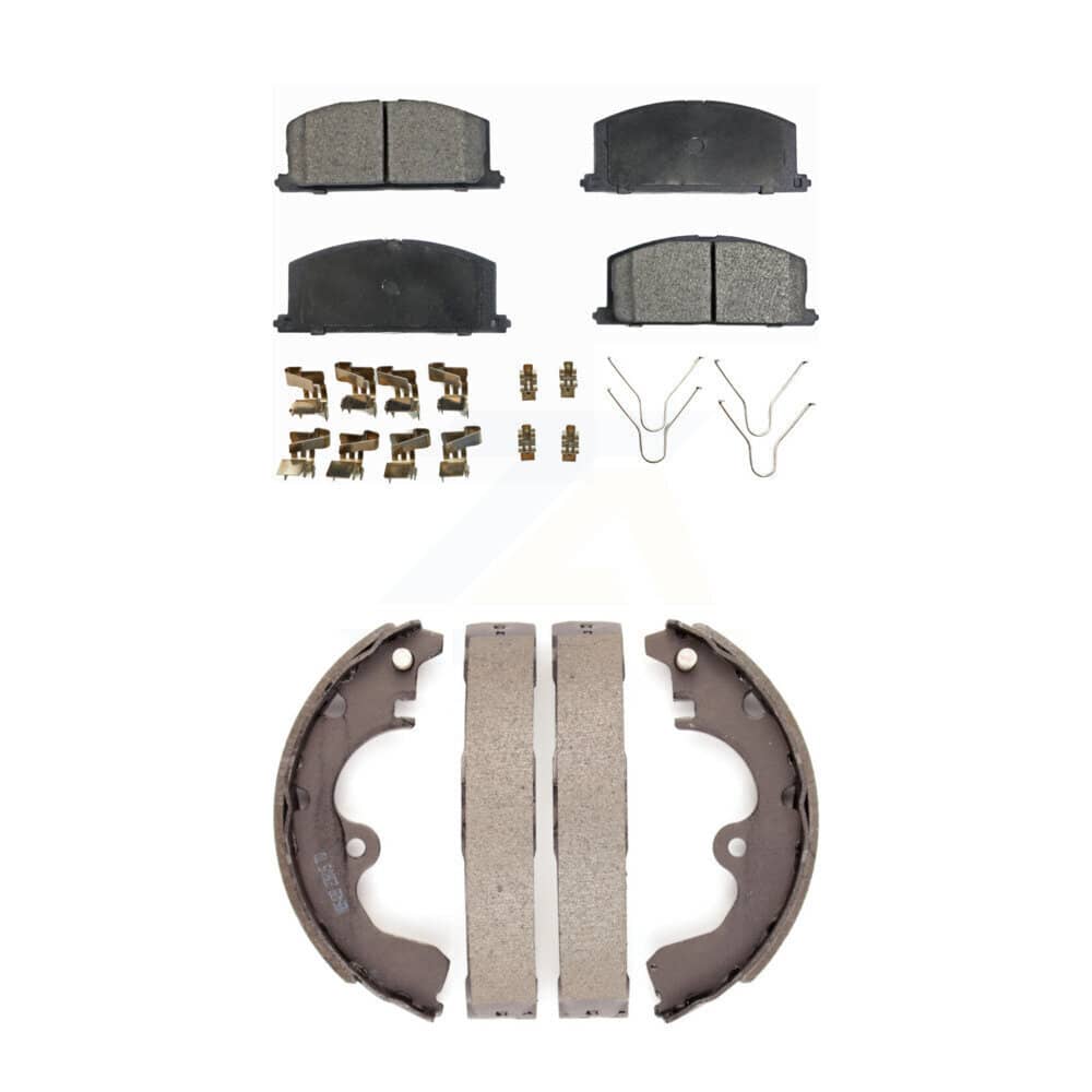Transit Auto - KTN-100049 - Front and Rear Disc Brake Pad Kits