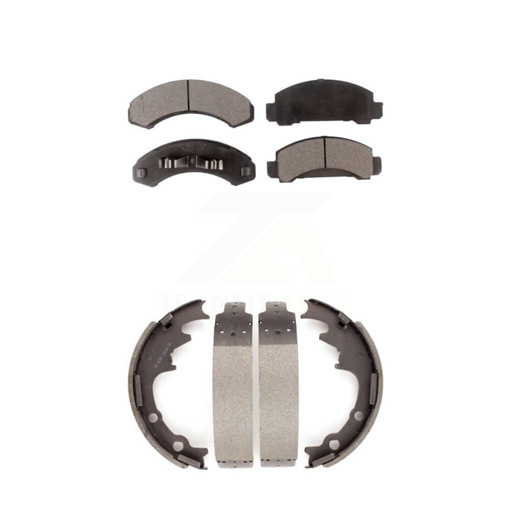 Transit Auto - KTN-100050 - Front and Rear Disc Brake Pad Kits