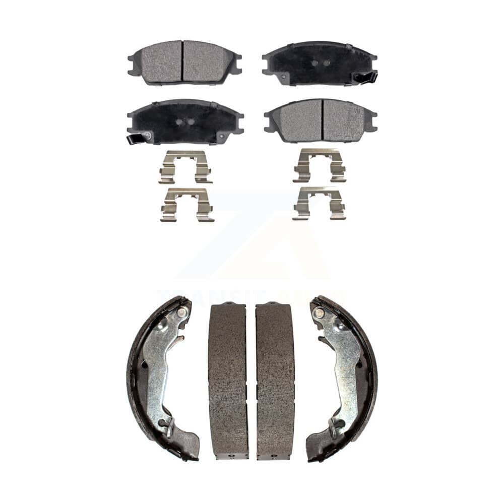 Transit Auto - KTN-100067 - Front and Rear Disc Brake Pad Kits