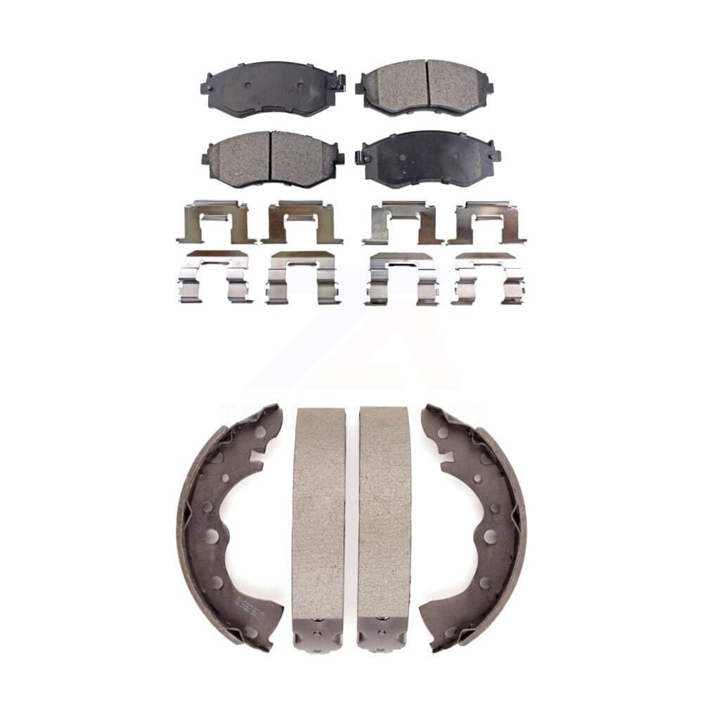 Transit Auto - KTN-100069 - Front and Rear Disc Brake Pad Kits