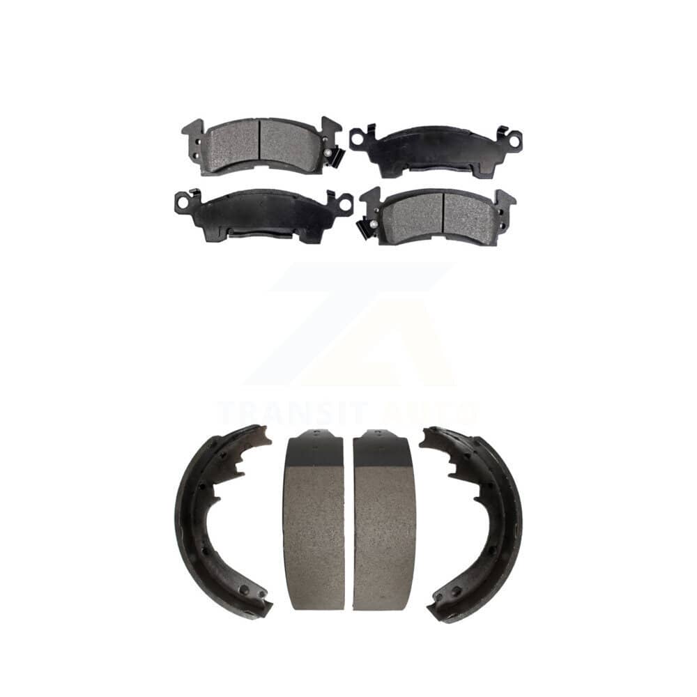 Transit Auto - KTN-100090 - Front and Rear Disc Brake Pad Kits