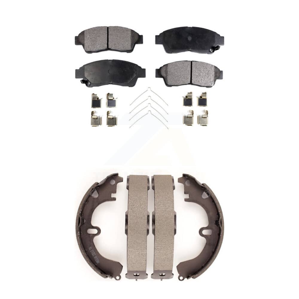 Transit Auto - KTN-100096 - Front and Rear Disc Brake Pad Kits