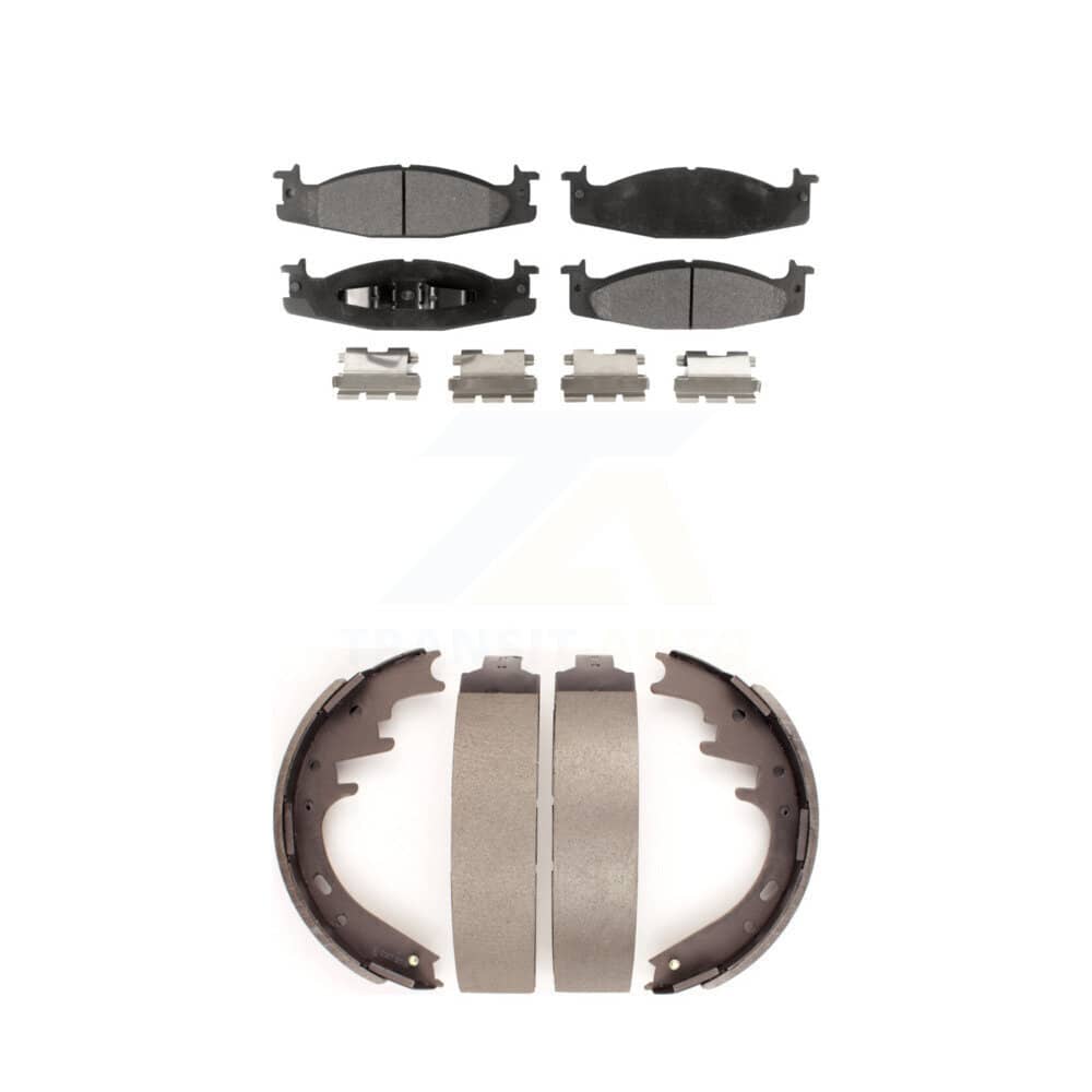 Transit Auto - KTN-100106 - Front and Rear Disc Brake Pad Kits