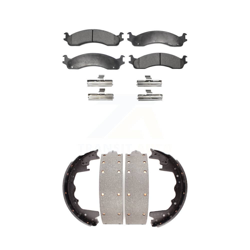 Transit Auto - KTN-100119 - Front and Rear Disc Brake Pad Kits