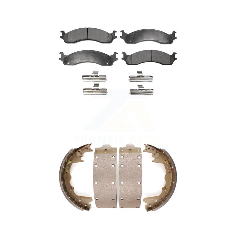 Transit Auto - KTN-100120 - Front and Rear Disc Brake Pad Kits