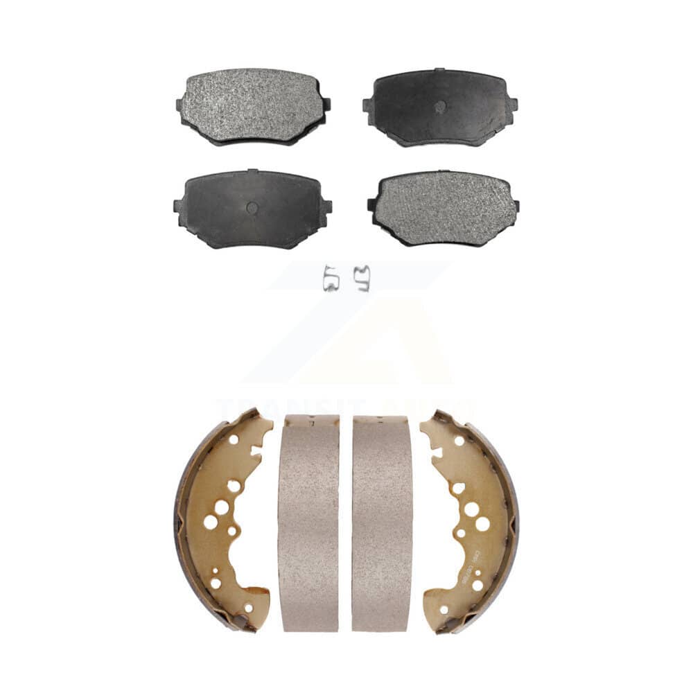Transit Auto - KTN-100127 - Front and Rear Disc Brake Pad Kits