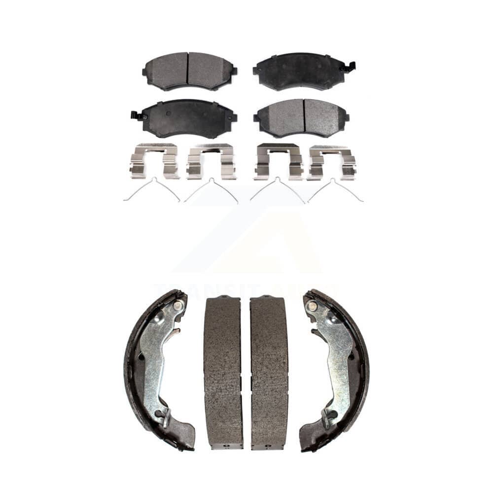 Transit Auto - KTN-100132 - Front and Rear Disc Brake Pad Kits