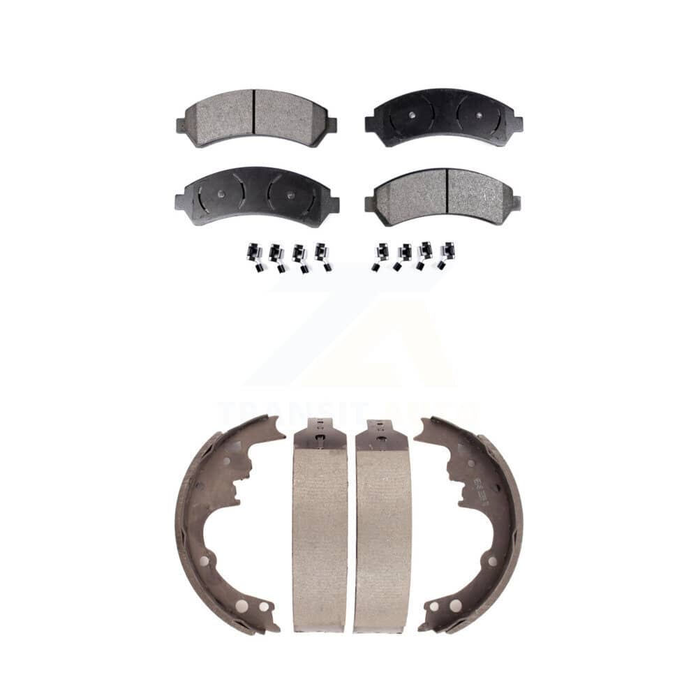 Transit Auto - KTN-100139 - Front and Rear Disc Brake Pad Kits