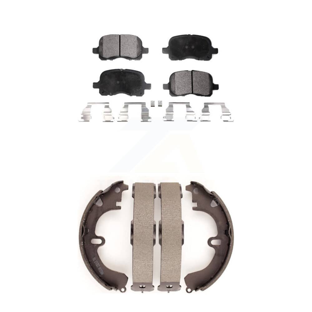 Transit Auto - KTN-100141 - Front and Rear Disc Brake Pad Kits