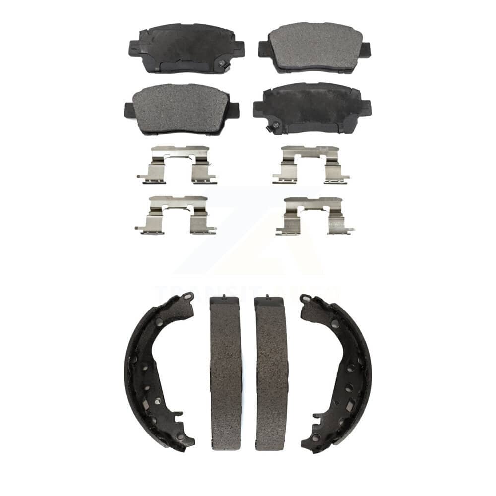 Transit Auto - KTN-100158 - Front and Rear Disc Brake Pad Kits
