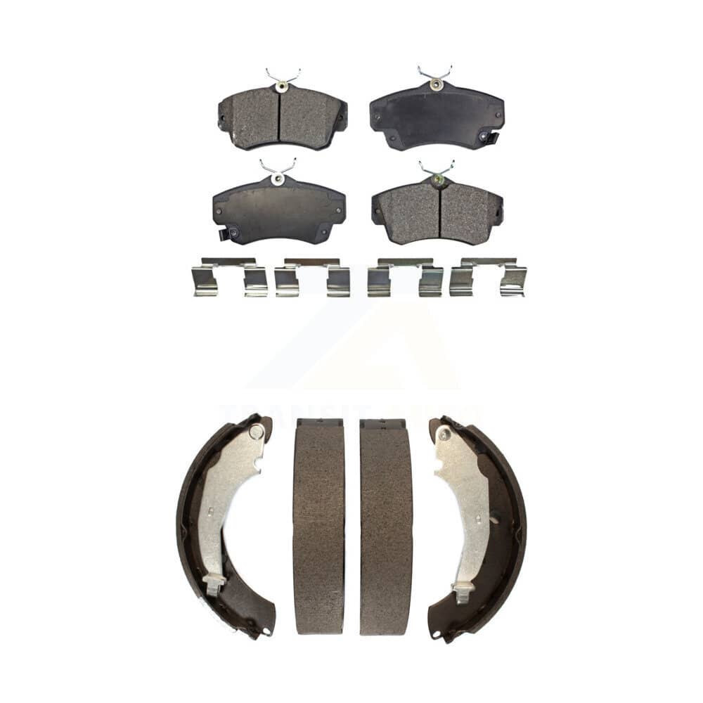 Transit Auto - KTN-100166 - Front and Rear Disc Brake Pad Kits