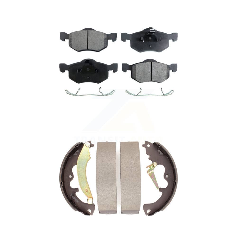 Transit Auto - KTN-100168 - Front and Rear Disc Brake Pad Kits