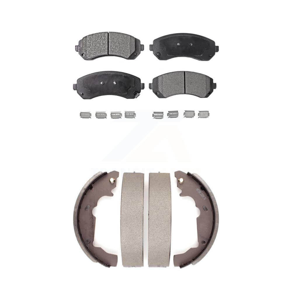 Transit Auto - KTN-100170 - Front and Rear Disc Brake Pad Kits