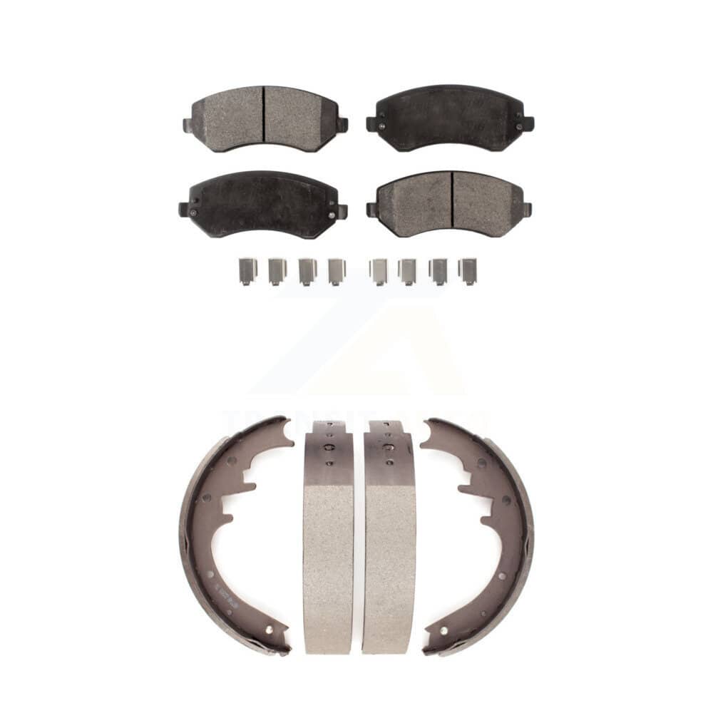 Transit Auto - KTN-100174 - Front and Rear Disc Brake Pad Kits