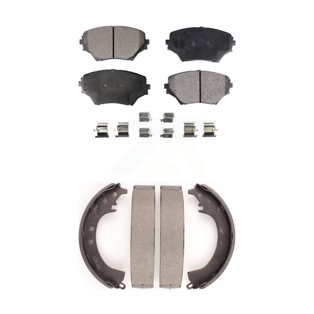 Transit Auto - KTN-100177 - Front and Rear Disc Brake Pad Kits