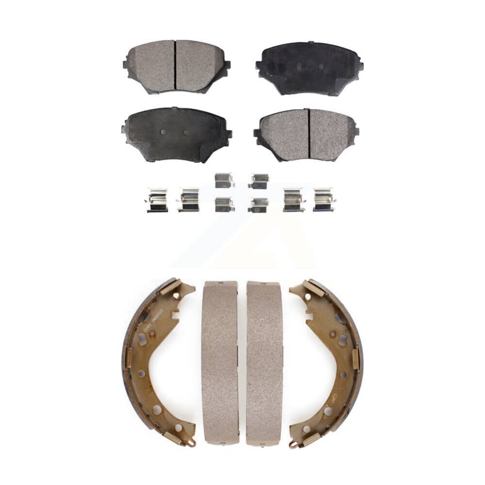 Transit Auto - KTN-100178 - Front and Rear Disc Brake Pad Kits