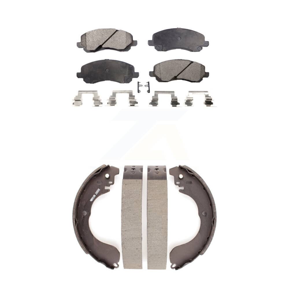 Transit Auto - KTN-100184 - Front and Rear Disc Brake Pad Kits