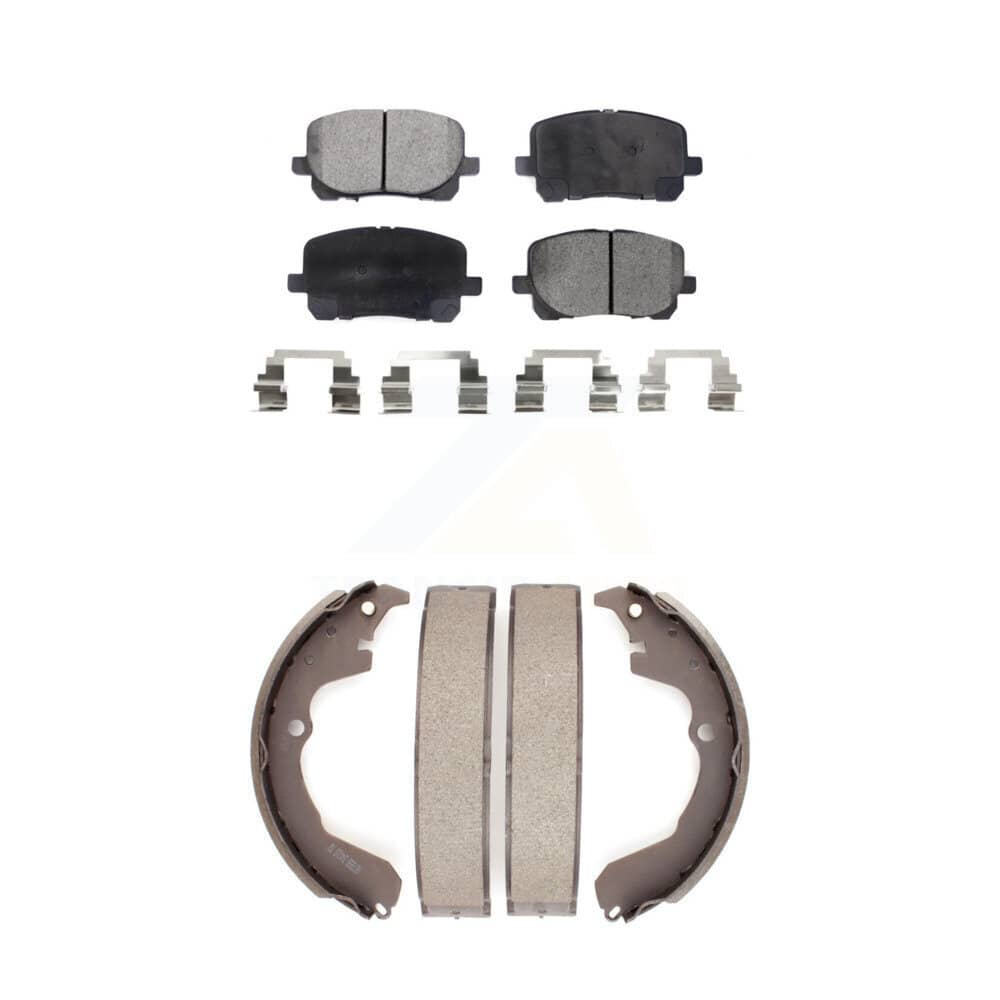 Transit Auto - KTN-100200 - Front and Rear Disc Brake Pad Kits