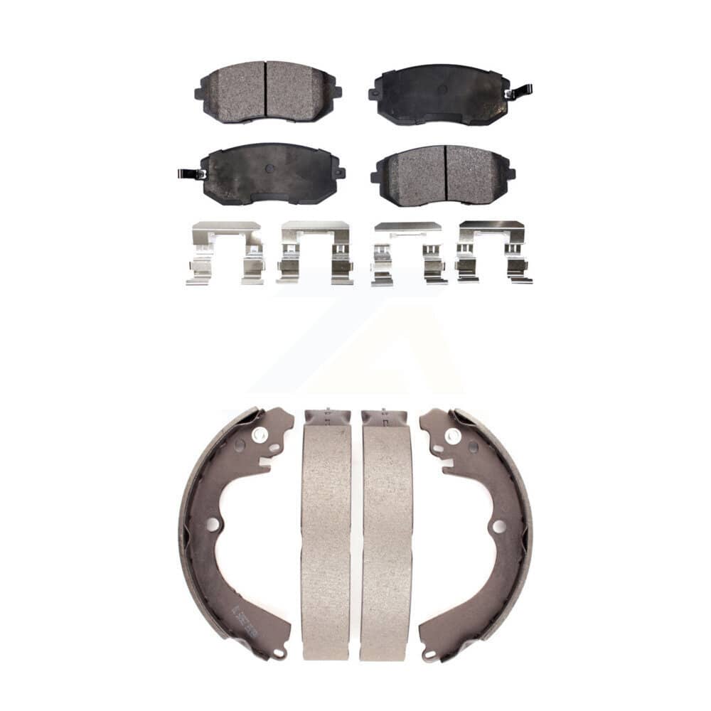Transit Auto - KTN-100205 - Front and Rear Disc Brake Pad Kits