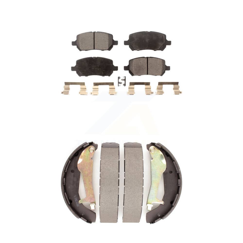 Transit Auto - KTN-100213 - Front and Rear Disc Brake Pad Kits