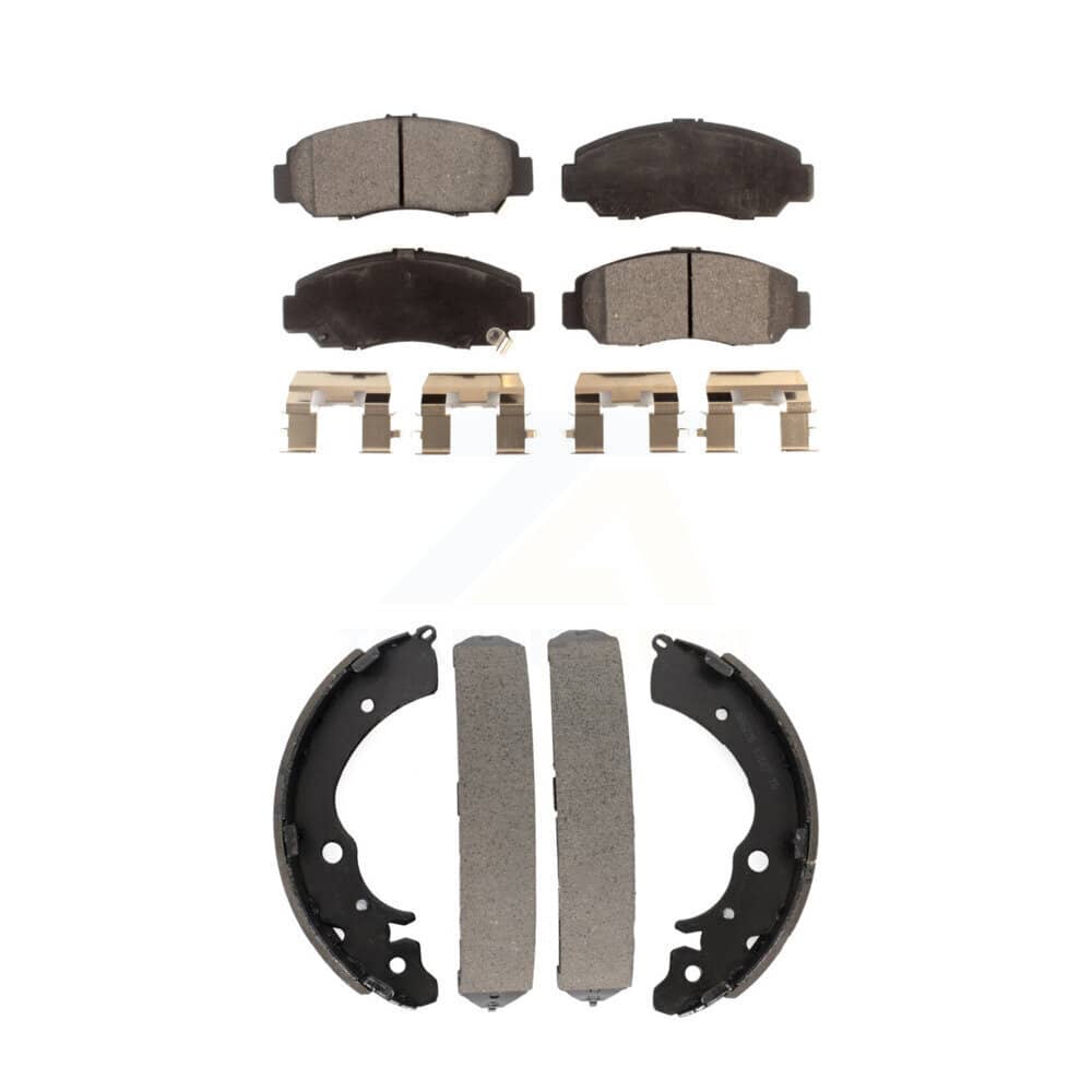 Transit Auto - KTN-100214 - Front and Rear Disc Brake Pad Kits
