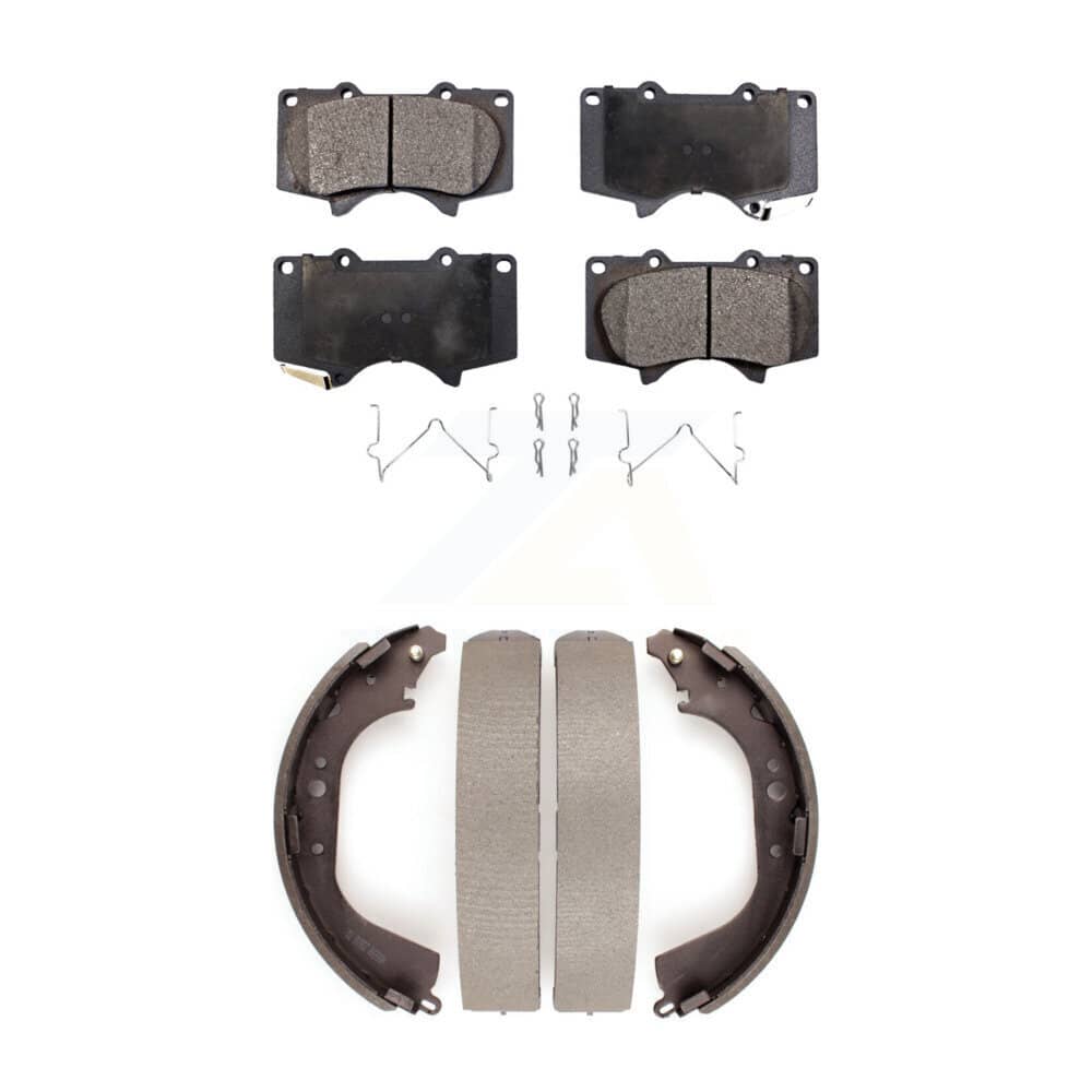 Transit Auto - KTN-100218 - Front and Rear Disc Brake Pad Kits