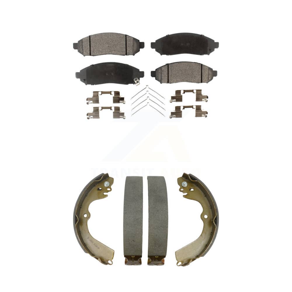 Transit Auto - KTN-100223 - Front and Rear Disc Brake Pad Kits