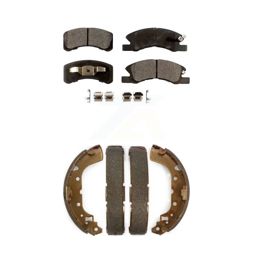Transit Auto - KTN-100228 - Front and Rear Disc Brake Pad Kits