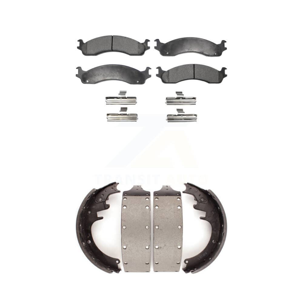 Transit Auto - KTN-100233 - Front and Rear Disc Brake Pad Kits